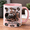 Black, variant on Camera Rig Ceramic Coffee Mug, Pink Video Lens Coffee Cup for Videographers