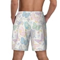 thumbnail image 4 of Balery Colorful Butterfly Mens Swim Trunks Swim Shorts for Men Quick Dry Inseam Beach Shorts with Compression Liner Pocket-X-Large, 4 of 9