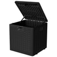 thumbnail image 1 of Gaderth Coffre de Terrasse en Résine, Coffre de Rangement Extérieur Étanche de 28 Gallons, Bac de Rangement pour Patio, Contenant de Rangement en Résine Verrouillable, Banc de Rangement pour Coussins de Meubles de Patio, Outils de Jardin, Équipement de Sport de Piscine, 1 of 9