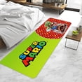 thumbnail image 4 of Felpudo de entrada Super Mario Bros, antideslizante, lavable, para cocina, salón, pasillo, baño, 4 of 5
