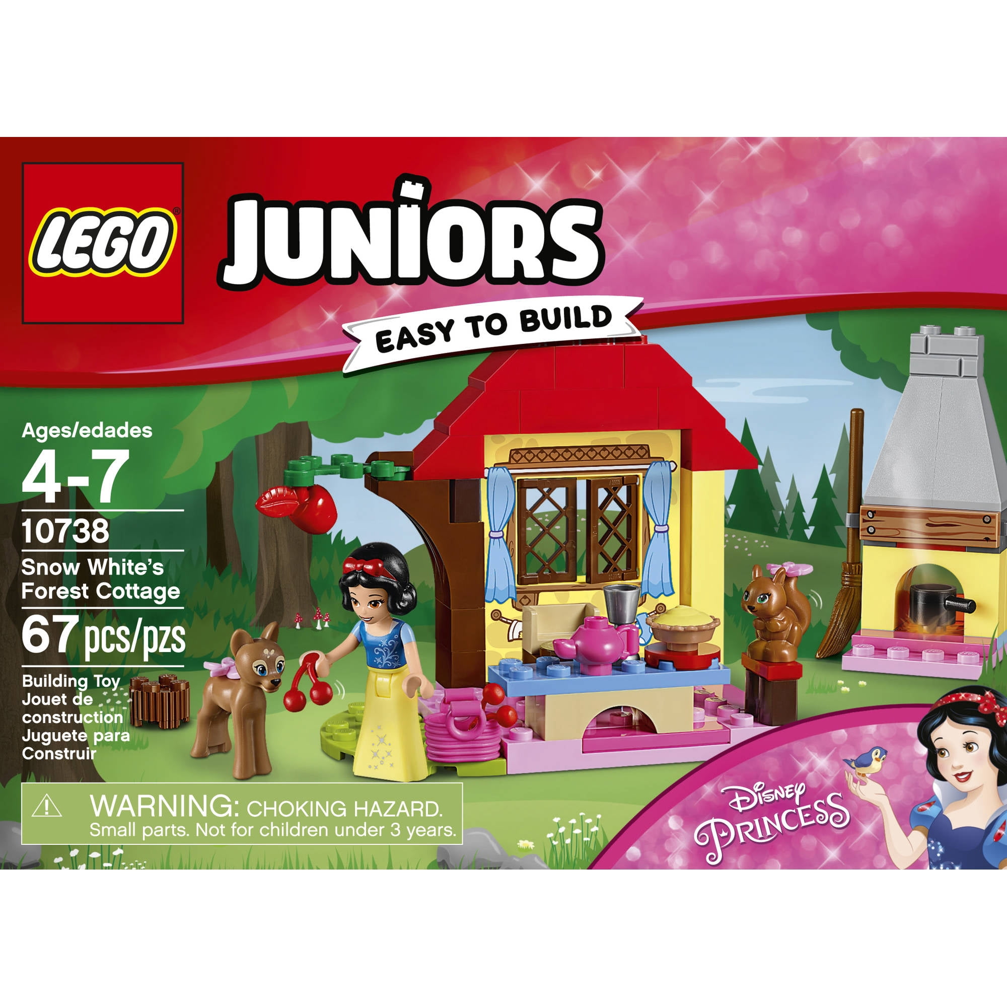 Lego Juniors Snow White S Forest Cottage 10738 Walmart Com