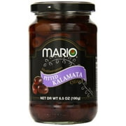 Mario Camacho Foods Pitted Kalamata Mediterranean Olives, 6.50 Ounce