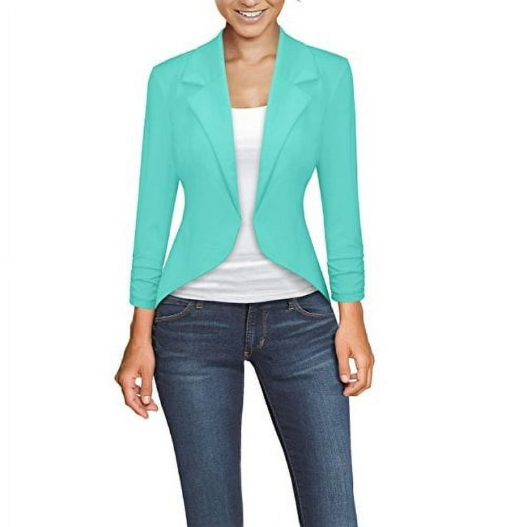 High low blazer jacket best sale