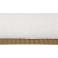 thumbnail image 6 of Maklaine Contemporary Rich Cream Finish Boucle Fabric Queen Bed, 6 of 10