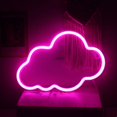 thumbnail image 2 of Pink Cloud Neon Signs Decorative LED Cloud Neon Light Pink Battery Neon Sleeping Cloud Neon Night Light, 2 of 4