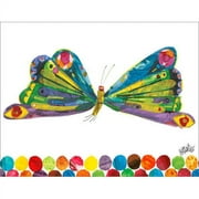 Oopsy Daisy's Eric Carle's Butterfly Canvas Wall Art, 18x14