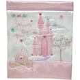 Disney Princess Happily Ever After 3 Piece Crib Bedding Set, Pink