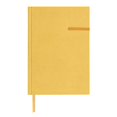 thumbnail image 1 of Libreta de poliéster con 80 hojas, pasta rígida y cubierta suave al tacto amarillo 14.6 x 21, 1 of 5