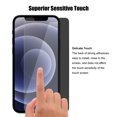 thumbnail image 5 of (3+3) for iPhone 12 (6.1") (3 Pack) Anti Spy Private Tempered Glass Film Privacy Screen Protector and (3 Pack) Camera Lens Protector [Not Affect Flash], 5 of 8