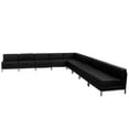 thumbnail image 2 of BizChair Black LeatherSoft Sectional Configuration, 9 Pieces, 2 of 12