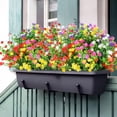 thumbnail image 4 of 24 paquetes de flores artificiales AGIRL para decoración exterior, 4 of 7