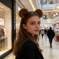 thumbnail image 6 of Uxgjfwu Soft Movable Cute Bear Ear Headband, Fuzzy Funny Design, Decorative Hair Accessory for Festivals, Parties, Celebrations And Photo Use, 6 of 8
