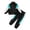 Black, variant on Boys Girls Sweatsuit 2 Piece Outfit Tracksuit Kids Zip up Sweatshirt Jacket and Sweatpants Set Kids Teen Fall Trendy Clothes