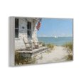 thumbnail image 2 of Stupell Industries Traditional By The Ocean Cottage Retreat Gray Framed Giclee Art, 30 x 20, by Petals Prints Design, 2 of 8