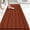 Burnt Orange, variant on 48"×24" Chenille Bath Mat – Non-Slip with Backing Bath Rug Ultra-Absorbent and Machine Washable Bathroom Mat Quick-Dry Design. Ideal for Bathroom and Tub Areas