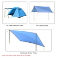 thumbnail image 4 of Pretfy Tent Poles,Rods Iron Canopy Tubbek Tarp Poles Tent Canopy Tarp Poles Iron Canopy Frame Support Rods Iron Tent Canopy Tent Poles Havou Huiop, 4 of 6