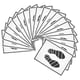 thumbnail image 5 of 20 piezas alfombrillas desechables para el suelo del coche, alfombrillas de papel, alfombrillas para los pies del coche, alfombrillas protectoras para el suelo, 5 of 5