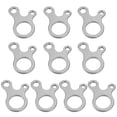 thumbnail image 3 of XingJian LLC Cordon de Tente à Nœud Rapide - Lot de 10 (Argent), 3 of 10