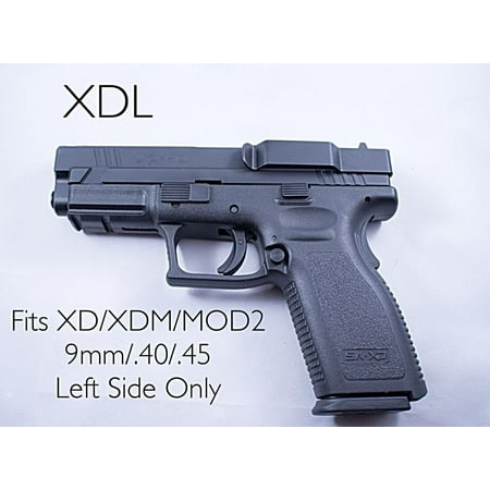 Clipdraw (IWB) Concealed Gun Belt Clip for Springfield XD XDM MOD2 - (Best Holster For Springfield Xd 9mm)