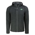 thumbnail image 2 of Men's Cutter & Buck  Heather Charcoal North Dakota Mainsail Full-Zip Hooded Jacket, 2 of 3