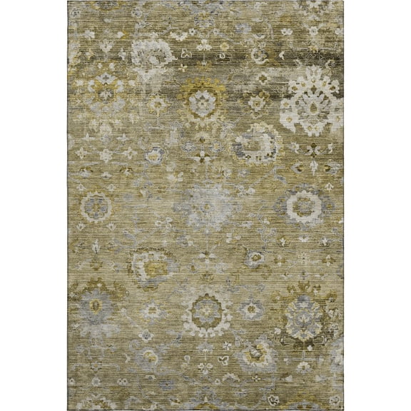Dalyn Rugs Premium Machine Washable Mayfield AMF1107 Brown 3' x 5' Rug
