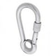 thumbnail image 1 of 10x Mosquetón Gancho Ojal Cerradura Segura Calabaza Forma Acero Inoxidable 316 para Acampar Hamaca Columpio Yoga, 1 of 8