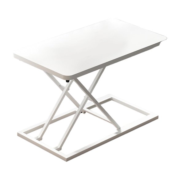 jifeng Standing Desk Converter Table Top Stand up Desk Riser for Laptop Office Home White