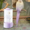 thumbnail image 2 of Upgraded Automatic Bird Feeder, Purple Outdoor Use, 2 of 5