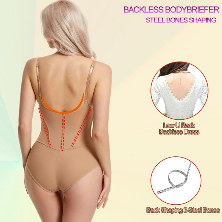 TAIAOJING Tummy Bridles Shapewear Open Bust Faja Colombian Shapewear  Bodysuit Lifter Body Shaper For Women - Walmart.com