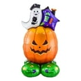 thumbnail image 5 of Opvise Cartoon Balloon Exquisite Adorable Fine Workmanship Scary Eye-catching Decorate 4D Pumpkin Halloween Skull Balloons C, 5 of 8