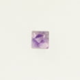 thumbnail image 1 of Dog Teeth Amethyst 6mm Square Cabochon - Pack of 2, 1 of 1