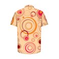 thumbnail image 5 of Njoeus T Shirts Men Big & Tall Tops Men's Geometric Funny Graphic Tees Hawaiian Shirt Casual Comfort Breathable Beach Shirt Short Sleeve Button Up Top Blouse for Men & Boy Short Sleeve Shirts for Men, 5 of 5