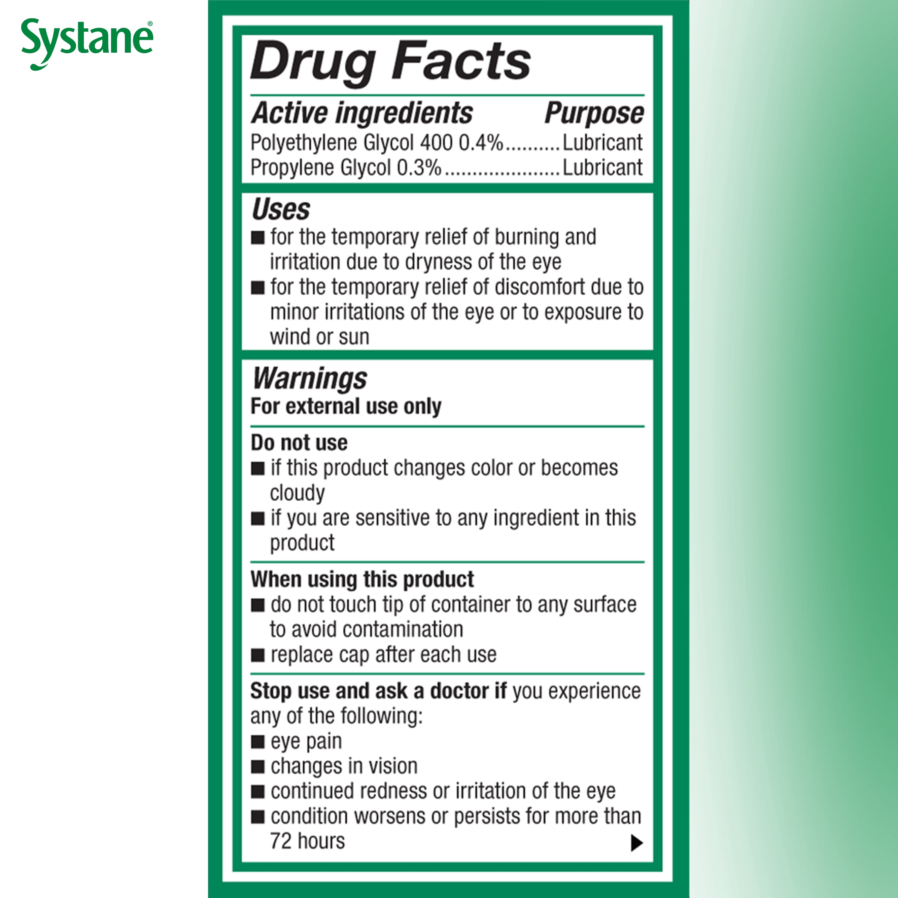 SYSTANE ULTRA Dry Eye Care Symptom Relief Eye Drops, 0.14 fl oz