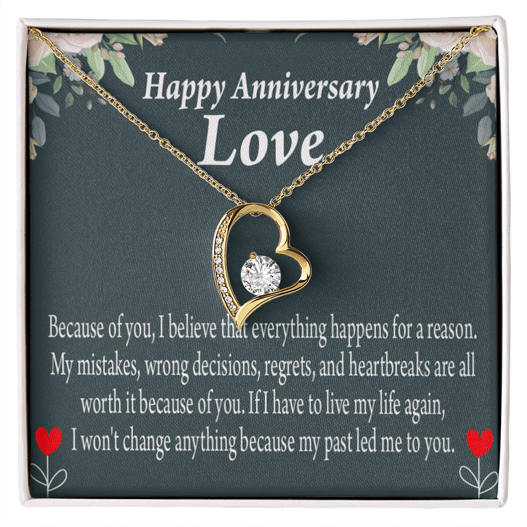 Everything happens for a reason necklace deals
