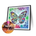 thumbnail image 2 of Cuadros Decorativos 5D diamante pintura mariposa DIY taladro redondo mosaico Likrtyny embutido en tela, 2 of 6