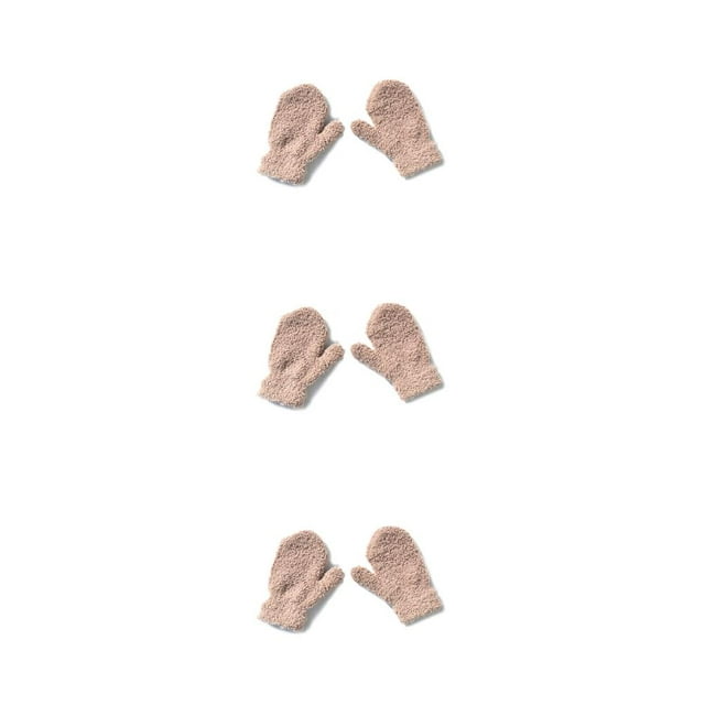 Sonducket 1 par de manoplas tejidas para bebé, cómodas, para mantener el calor, artesanía de punto, accesorio de ropa de invierno, fundas para los Type1 NO1 Sonducket CBP207655