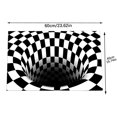 thumbnail image 3 of Felpudo de ilusión, alfombra de trampa de payaso aterrador, alfombra 3D de Halloween, cubierta de alcantarilla de alcantarillado, 3 of 4