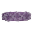 thumbnail image 2 of Unique Bargains 1 Pc Headband Floral Lace Wide Design Hairband for Women Purple, 2 of 5
