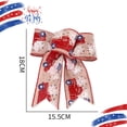 thumbnail image 3 of Decor Bows Día de la Independencia duradero para decoración de interiores y exteriores (pequeño B) Tmvgtek Libre de BPA, 3 of 8