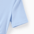 thumbnail image 4 of PatPat Robe Décontractée pour Fille en Coton Uni Blanc à Manches Courtes avec Ourlet à Volants, 4 of 7