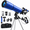 Blue, variant on Redsmile Telescope for Adults and Kids, 80mm Aperture 500mm Refractor Telescope for Beginners, High Powered 20x to 50x Astronomy Optics, AZ Mount Tripod, Portable for Moon, Stargazing, Birding, Blue