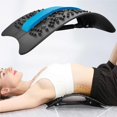 thumbnail image 3 of VONKY Adjustable Waist Stretching Massager Arc Design Back Stretcher Practical Back Stretching Support Device with Multiple Massage Points for Yoga Weight Training Home, 3 of 8
