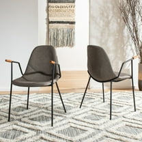 SAFAVIEH Tanner Mid-Century Retro Dining Chair, Ash, Set of 2