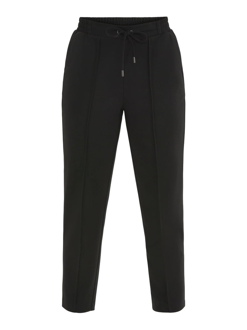 Time and Tru Women's High Rise Tapered Drawstring Pants with