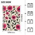 thumbnail image 2 of FORMRS 1-Subject Spiral Notebook 8" x 5" College Ruled 60 Refillable Sheet A5 Hard Cover, 2 Pack, Pink Flowers, 2 of 7