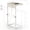 Beige (1 Pack), variant on C Shaped End Table with Charging Station, Adjustable Height Side Table for Couch,Small Side Table Small Spaces,33.2'' Tall Couch Tables that Slide Under, Tv Tray Table for Living Room, Greige