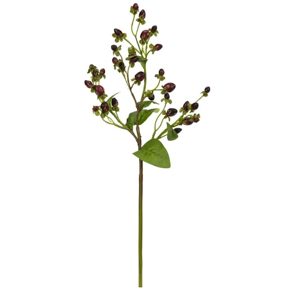 Nearly Natural 17” Italian Coffee Bean Artificial Flower (Set of 8)