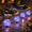 Multicolor-4 globes, variant on Multicolor 4 Globes Solar Outdoor Landscape Walkway Garden Lights