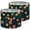 Color 4, variant on Linen Drum Lampshades Forest nature landscape Evergreen coniferous trees Pine 13"x13"x10" Light Shade for Table Lamps Floor Lamps Drum Lamp Shades Lampshade Replacement Assembly Required