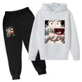 thumbnail image 4 of Sudadera con capucha y pantalón de manga larga con estampado gráfico de My Hero Academia, estilo japonés, estilo Anime, Bakugou Katsuki, estilo Harajuku, 4 of 5
